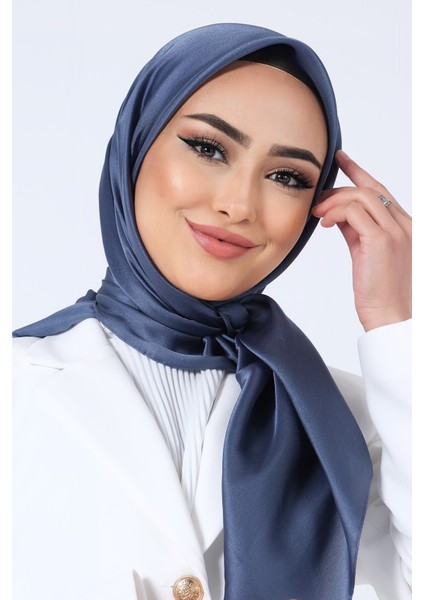 Indigo Harem Scarf Kristal Saten Eşarp fiyatları