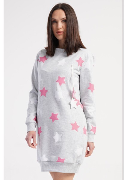 Kadın Uzun Kol Gecelik , 501047