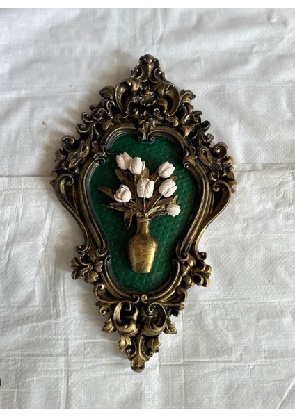 Çiçekli El Yapımı Tablo 42CM fiyatları