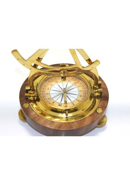 Masa Üstü Pusulalı Pirinç Dürbün 25*28 cm fiyatları