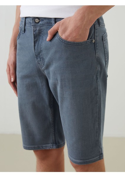 Yeni Sezon Standart Kalip Erkek Jean Sort - S5KA09Z8 modelleri