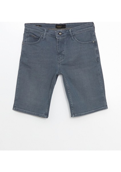 Yeni Sezon Standart Kalip Erkek Jean Sort - S5KA09Z8 indirimleri