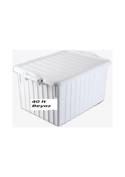 Poly Time E-641 Hard Box Saklama Kabı 40 Lt.