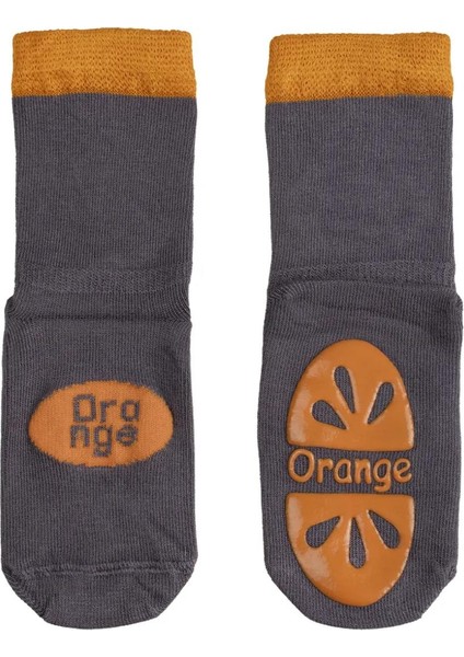 Kaydırmaz Tabanlı 6'lı Bambu Bebek Çorap