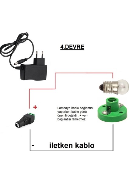 Kutulu 6 In 1 Motor ve Lamba Deney Seti (6 Devre) - Öğrenci Elektrik Devresi indirimleri