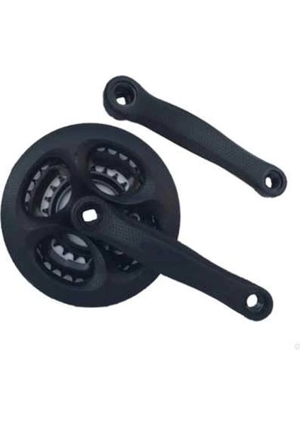 Aynakol Mtb Bisiklet Için 42/34/24T 170MM Siyah AYK-301