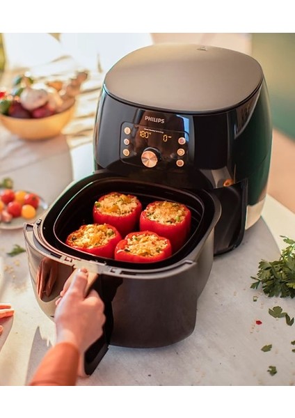 HD9867 Super Set Premium Xxl 7,3 Litre Airfryer & Fritöz + Mutfak Tartısı fiyatları