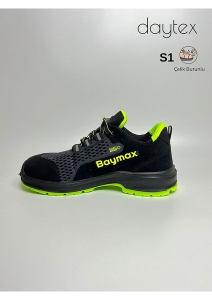 Baymax Bx-12 S1 Çelik Burunlu Sportif Rahat Hafif Iş Ayakkabısı fırsatları