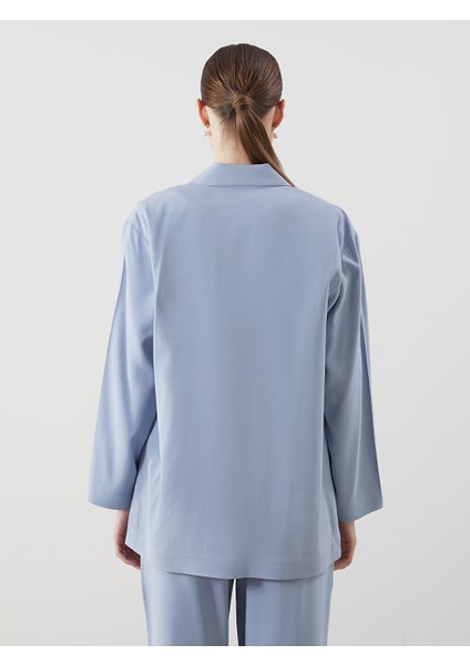 Yeni Sezon Oversize Kadin Blazer Ceket - S5LF36Z8
