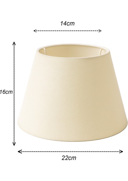 Modern Abajur Başlığı 22CM