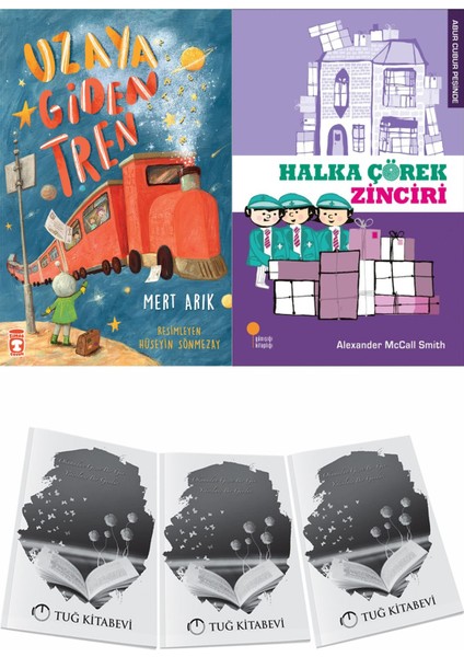 Uzaya Giden Tren ve Halka Çörek Zinciri + Hediyeli