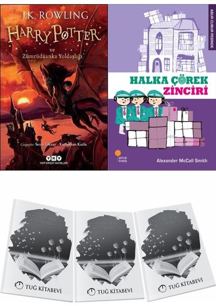 Harry Potter ve Zümrüdüanka Yoldaşlığı ve Halka Çörek Zinciri + Hediyeli