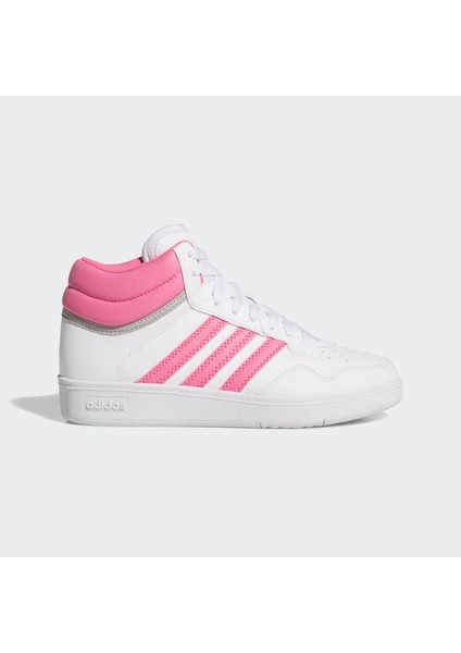 Hoops 4.0 Mid Beyaz-Pembe Kadın Sneaker JI0906