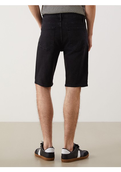 Yeni Sezon Slim Fit Erkek Jean Sort - S5KA14Z8
