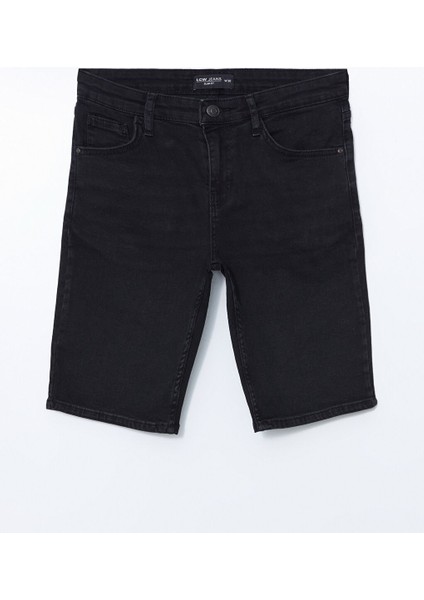 Yeni Sezon Slim Fit Erkek Jean Sort - S5KA14Z8