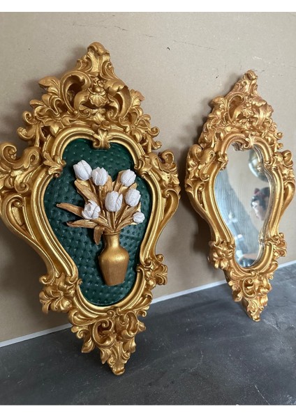 Çiçek ve Ayna 2li Set 42CM fiyatları