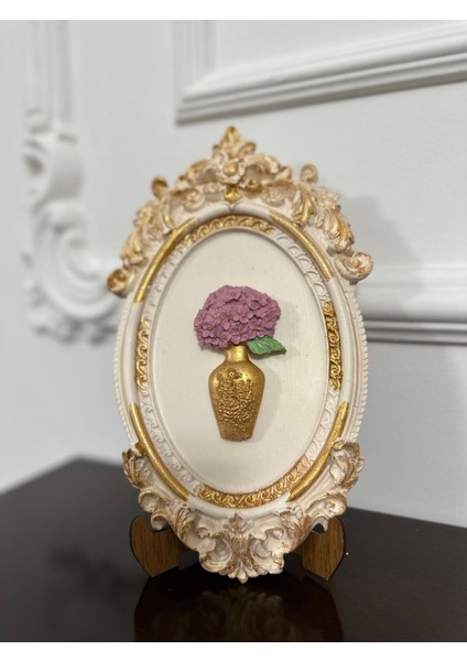 Çiçekli Duvar Masa Süsü Tablo modelleri