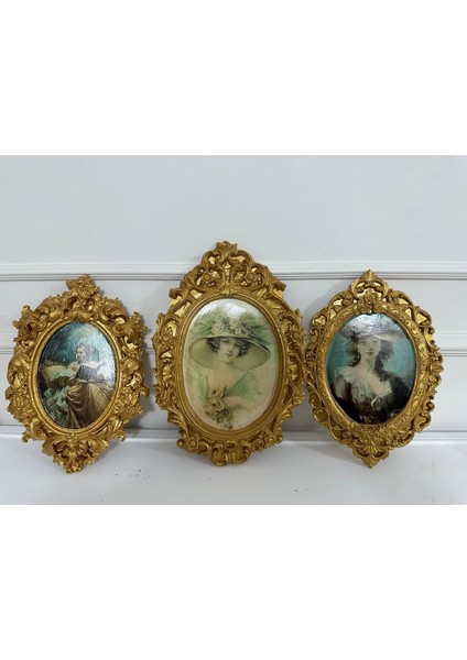 Duvar Tablo 3lü Set Dekopaj Modern 42CM , 33CM ve 30CM