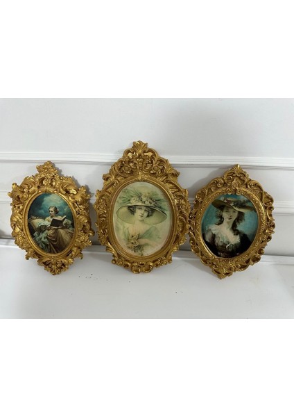 Duvar Tablo 3lü Set Dekopaj Modern 42CM , 33CM ve 30CM modelleri