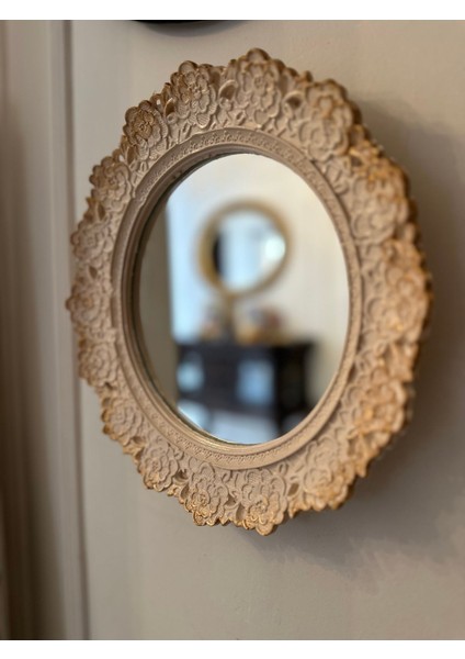 Özel Tasarım Duvar Ayna , Mum Tabağı ve Tepsi Olarka Kullanıma Uygun Çok Amaçlı Şık Tasarım Tablo