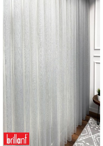 Tt Gri 1/2,5 Normal Pileli Ütü Istemez Kırışmaz Düz Tül Perde fiyatları