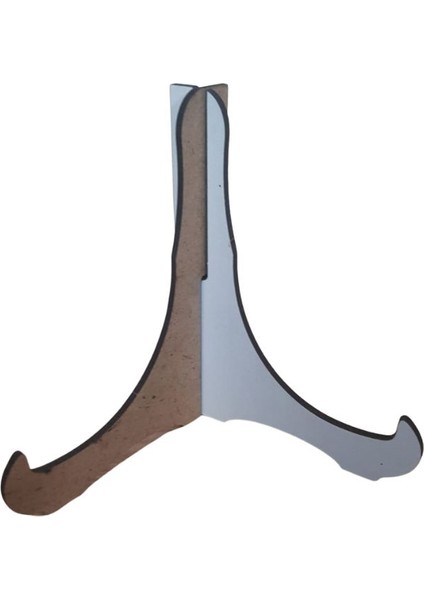 3 Adet Farklı Renkli Ahşap Şövalye Teşhir Ayağı Stant Çerçeve V3