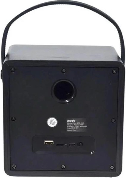 Bts-1688 Yeşil Mikrofonlu Karaoke Bluetooth Hoparlör fırsatları