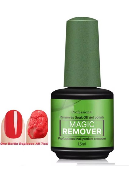 Hızlı Kalıcı Oje Çıkarıcı(Sökücü)- Magic Remover 15 ml