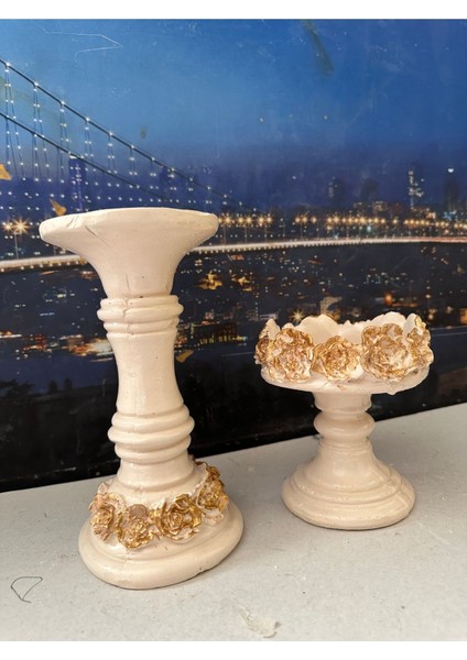 El Yapımı Şamdan , Sık Tasarım 2li Şamdan Set fırsatları