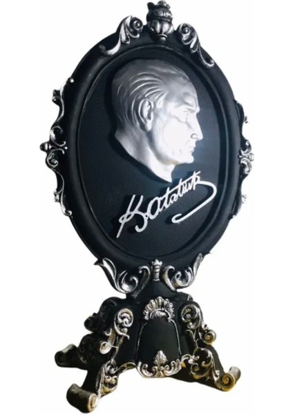 Siyah Gümüş Atatürk Panosu fiyatları