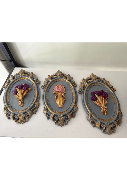 Duvar Süsü 3 Lü Dekoratif fırsatları