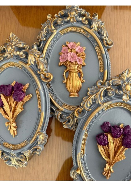 Duvar Süsü 3 Lü Dekoratif indirimleri