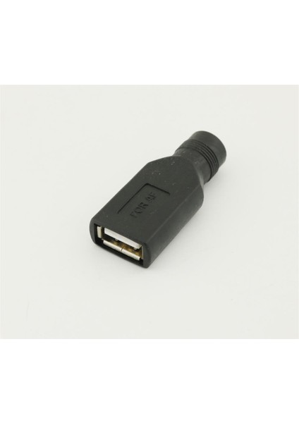 5.5x2.5 Mm Dc Dişi To Usb 2.0 Dc Dişi Uç Çevirici