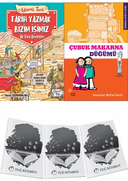 Tarih Yazmak Bizim Işimiz Ilk Türk Devletleri ve Çubuk Makarna Düğümü + Hediyeli