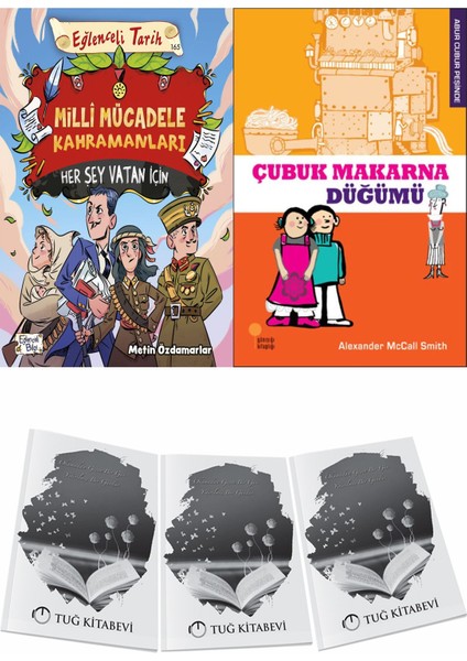 Milli Mücadele Kahramanları Her Şey Vatan Için ve Çubuk Makarna Düğümü + Hediyeli
