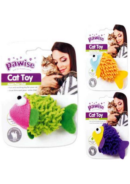 Kumaş Oyuncak Meow Meow Life-Fish Sptgl