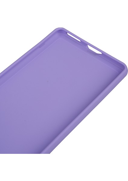 Infinix Hot 50 Pro Plus 4g Kılıf F10T Biye Silikon - Mor