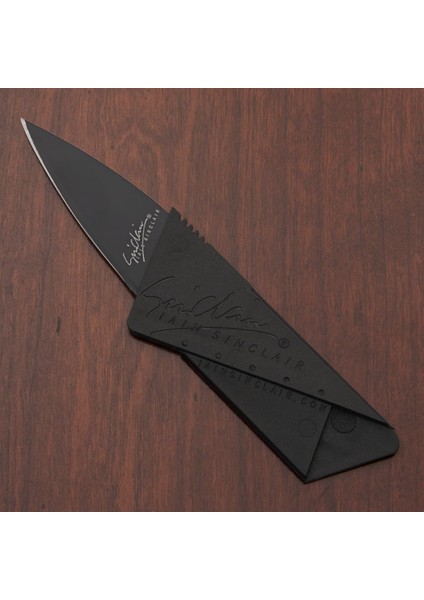 Kartbıçak/cardsharp – Cüzdan Tipi Katlanabilir Mini Çakı