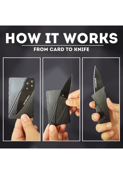 Kartbıçak/cardsharp – Cüzdan Tipi Katlanabilir Mini Çakı fiyatları