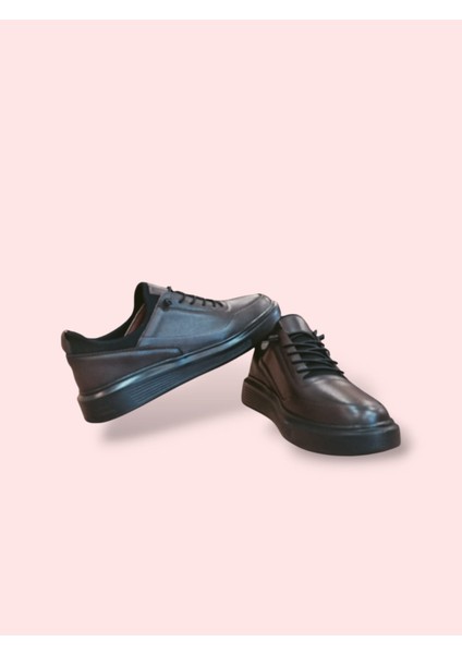 %100 Deri Ortopedik Yüksek Taban Erkek Sneaker Günlük Ayakkabı Bms B505 fiyatları