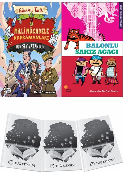 Milli Mücadele Kahramanları Her Şey Vatan Için ve Balonlu Sakız Ağacı + Hediyeli