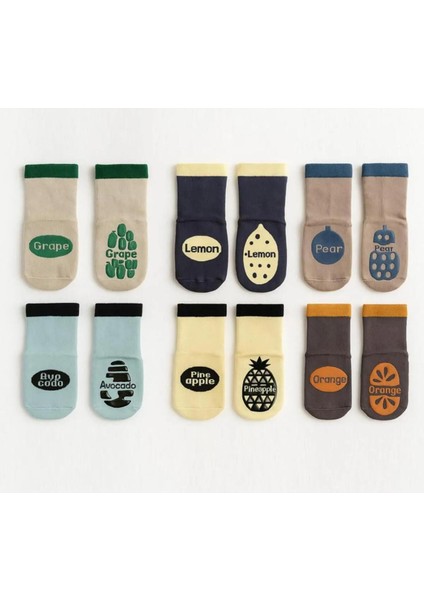 Kaydırmaz Tabanlı Üzüm Desenli Bambu Bebek Çorap fiyatları