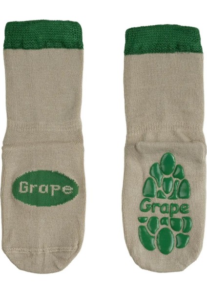 Kaydırmaz Tabanlı Üzüm Desenli Bambu Bebek Çorap fırsatları