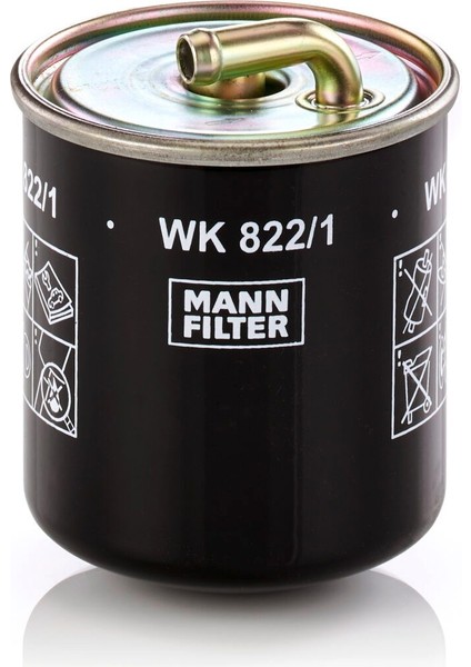 Mercedes C Serisi W203 C220 Cdı OM611 Yakıt Filtresi 2000-2003 Mann Filter