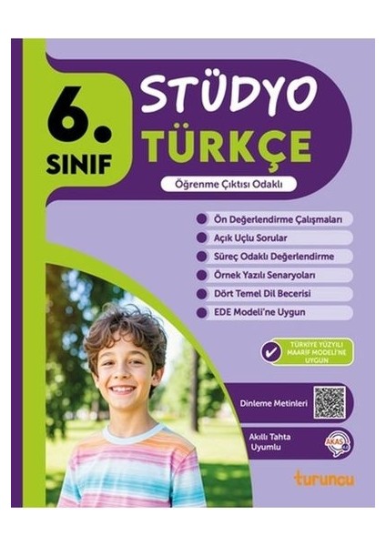 6. Sınıf Türkçe Stüdyo Maarif Modeli Müfredat