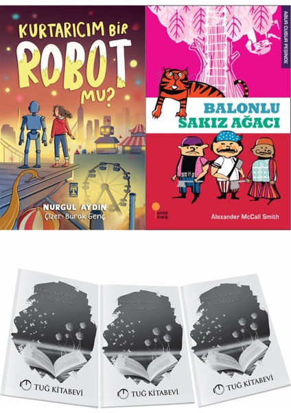 Kurtarıcım Bir Robot Mu? ve Balonlu Sakız Ağacı + Hediyeli