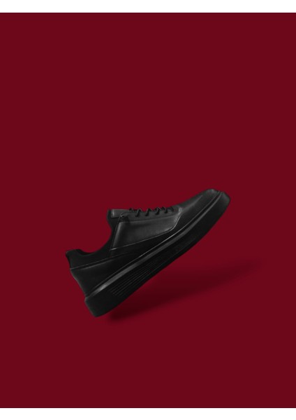 %100 Deri Ortopedik Yüksek Taban Erkek Sneaker Günlük Ayakkabı Bms B505