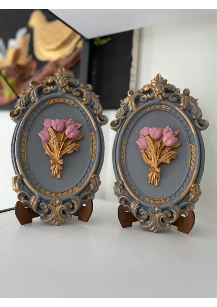 Çerçeveli Tablo 2 Li Set Duvar Dekorasyon Ürünü modelleri