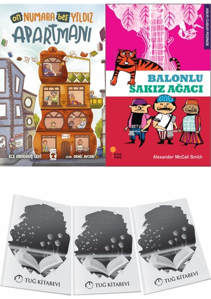 On Numara Beş Yıldız Apartmanı ve Balonlu Sakız Ağacı + Hediyeli