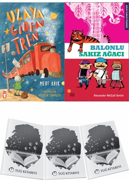 Uzaya Giden Tren ve Balonlu Sakız Ağacı + Hediyeli